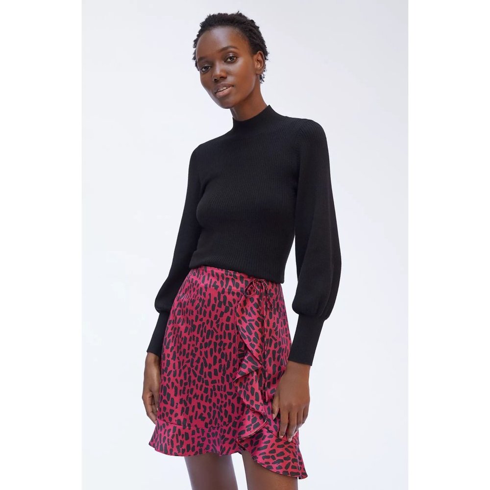 NWT Anthropologie Desiree Ruffled Mini Skirt